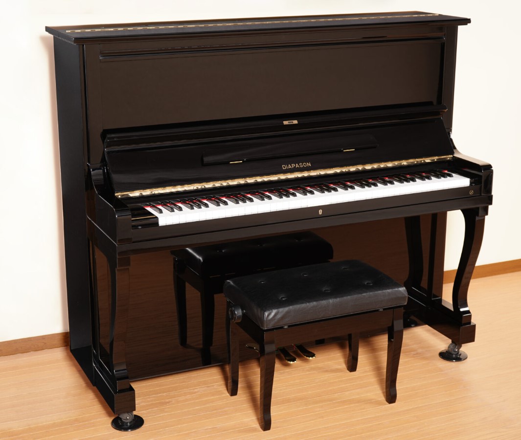 Đàn Piano Cơ Diapason 132AE(Chính hãng Full Box 100%) Chất lượng tốt, giá  thành tốt nhất Việt Nam